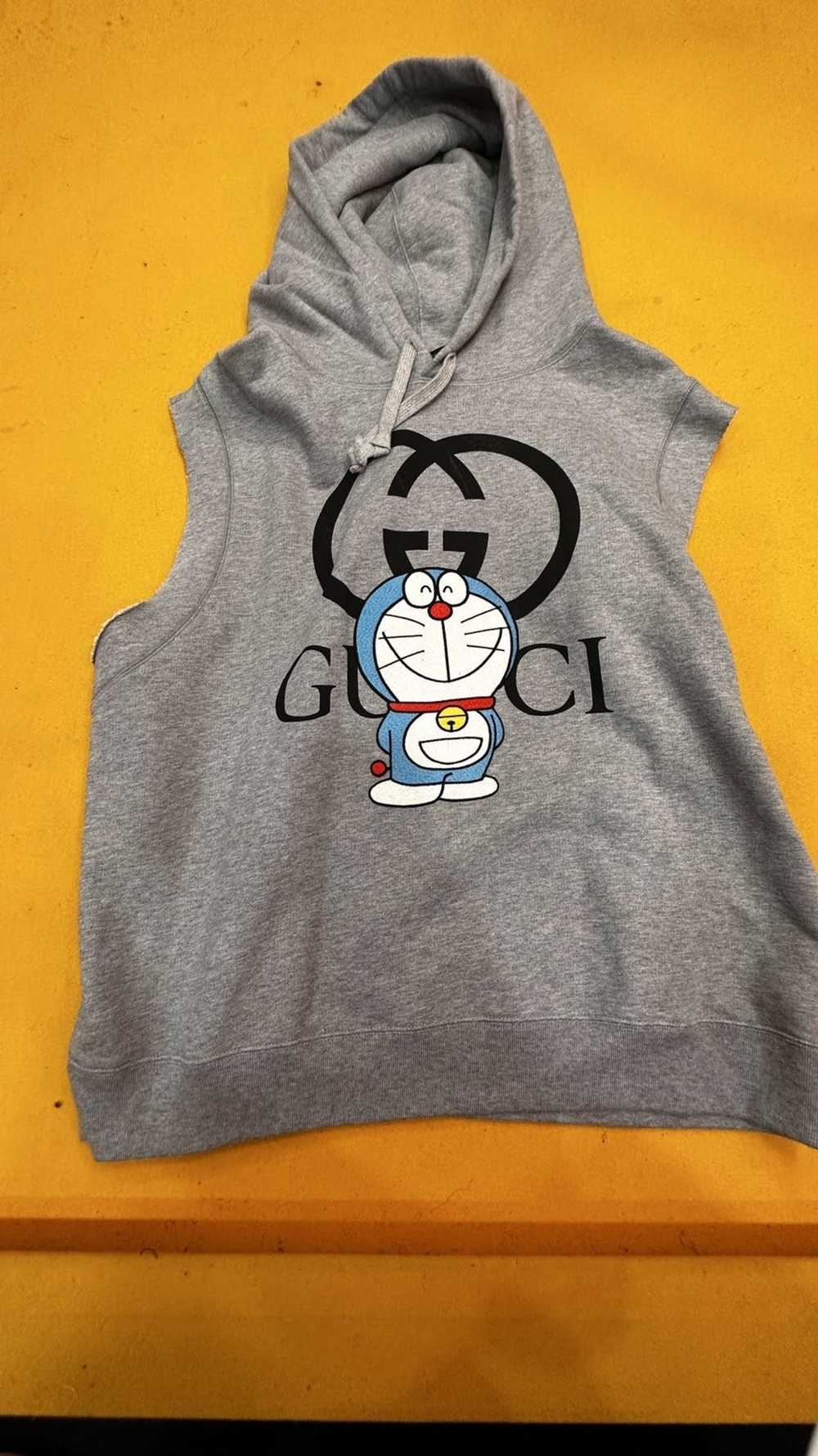 Gucci Gucci x Doreamon Sleeveless Hoodie - image 1