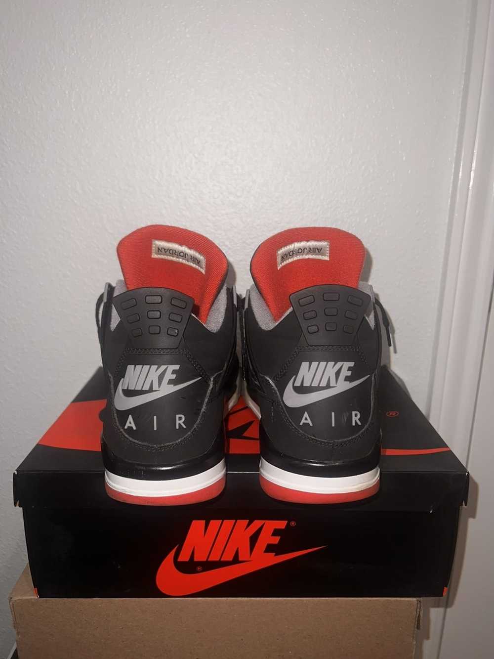 Jordan Brand × Nike Air Jordan 4 Retro “Bred” - image 2