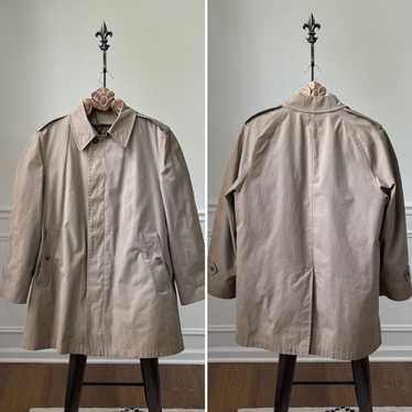 2006 Vintage Womens GUCCI Trench Shell Short Coat Jacket Beige Rain IT42 US6