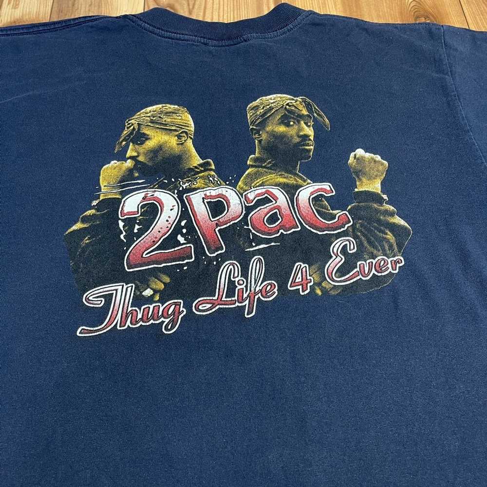Streetwear × Vintage Vintage Tupac Shakur Rap shi… - image 2