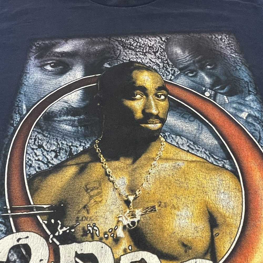 Streetwear × Vintage Vintage Tupac Shakur Rap shi… - image 4