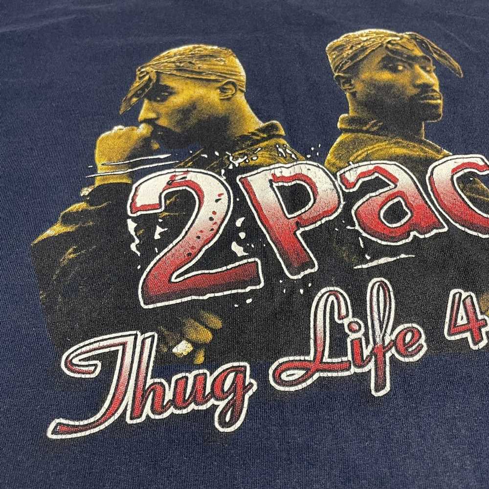 Streetwear × Vintage Vintage Tupac Shakur Rap shi… - image 6