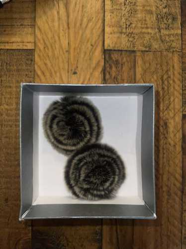 Other Rabbit Fur Clip On Ear Ring