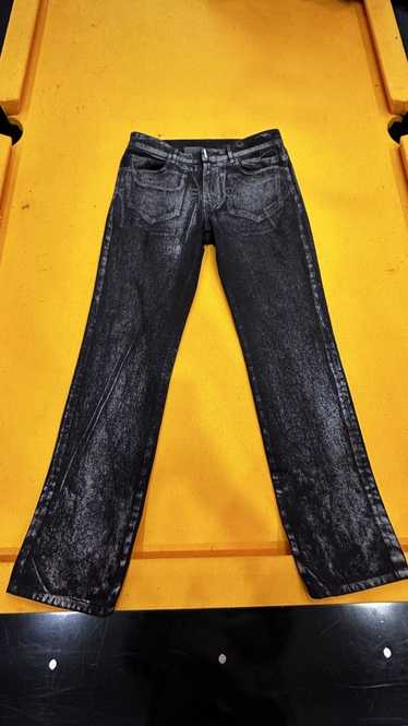 Givenchy Straight fit jeans in painted denim