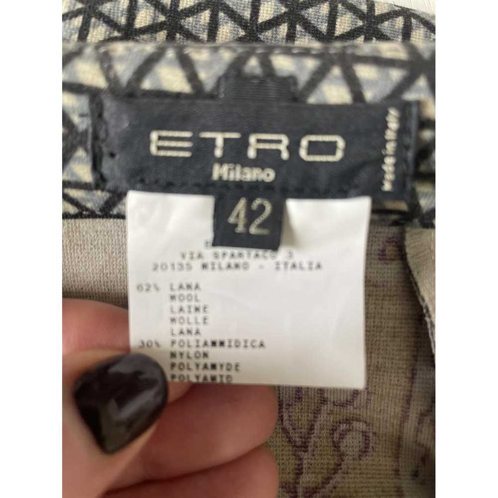 Etro Wool mid-length skirt - image 3