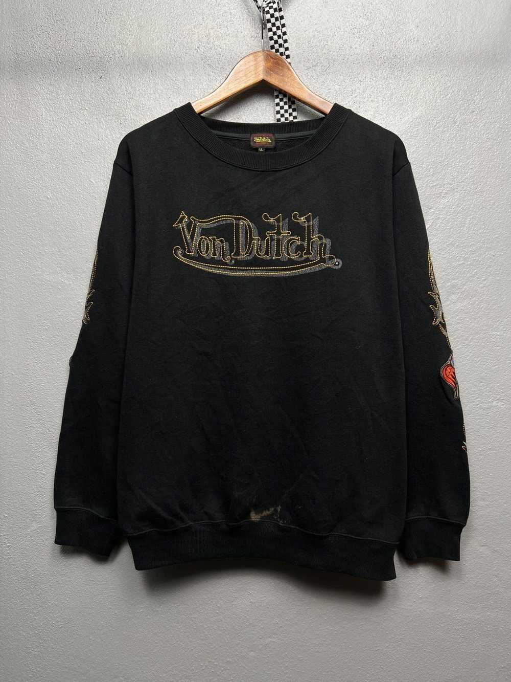 Vintage × Von Dutch Von Dutch Flying Eyes Sweatsh… - image 2