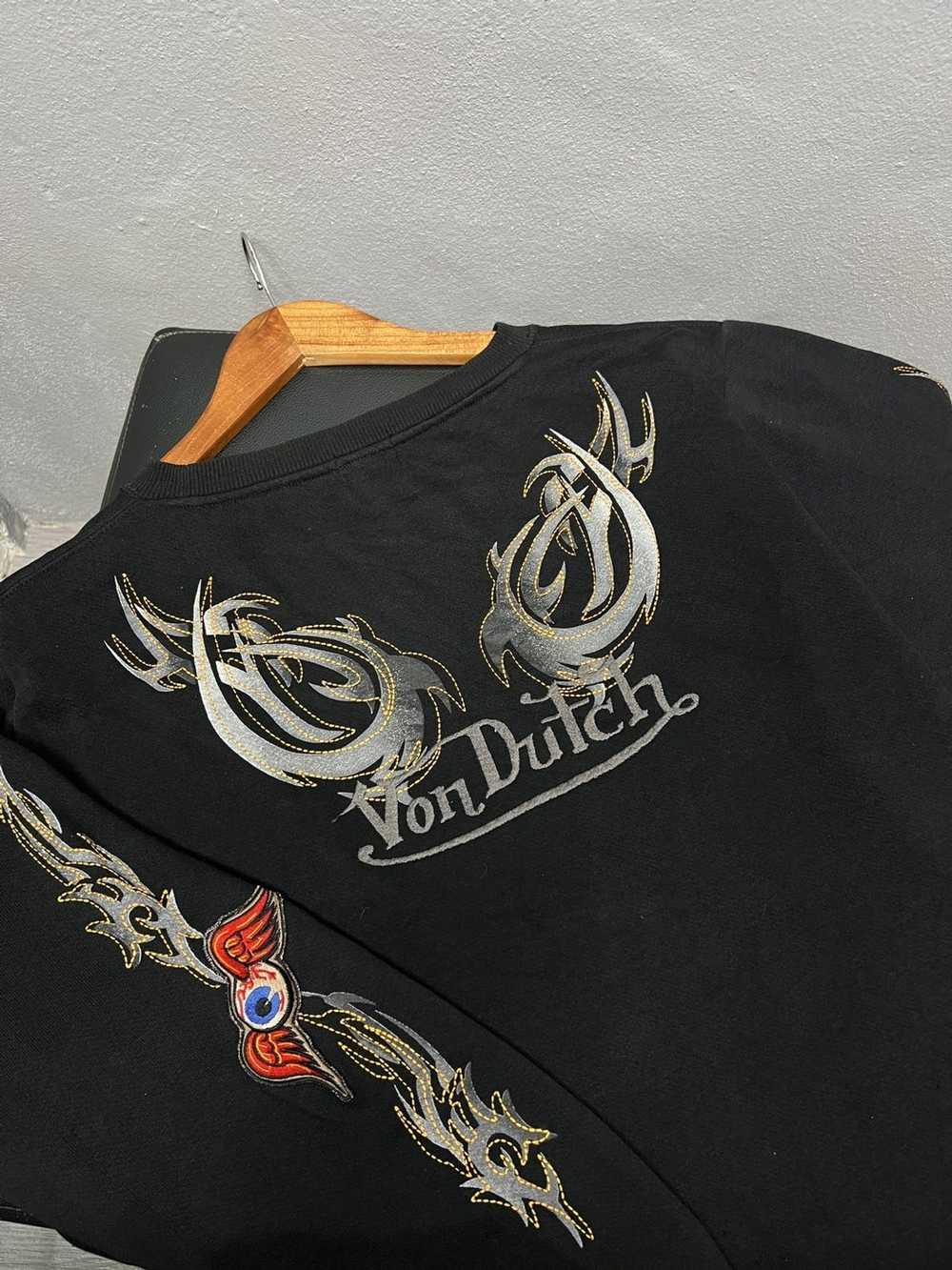 Vintage × Von Dutch Von Dutch Flying Eyes Sweatsh… - image 5