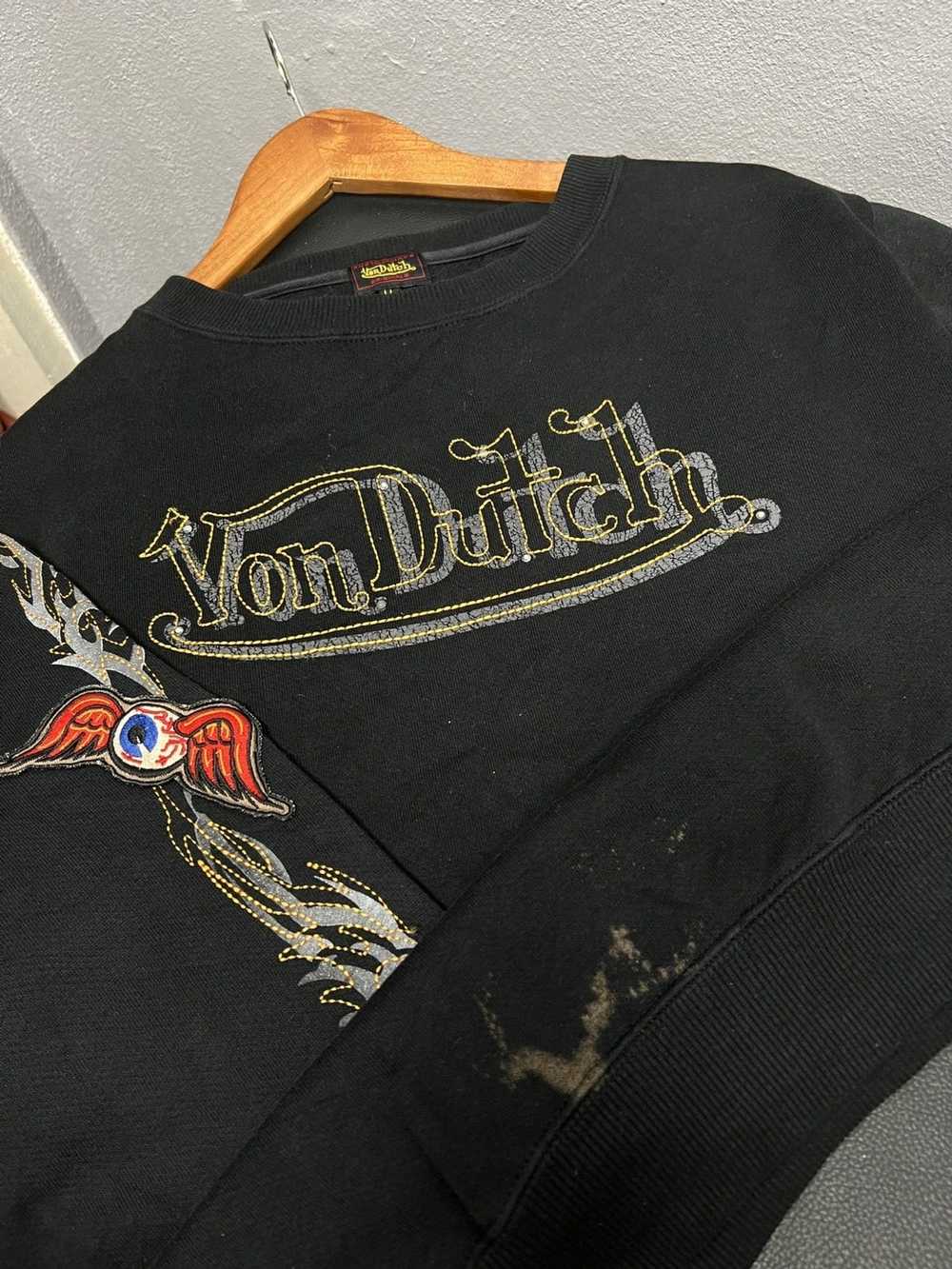 Vintage × Von Dutch Von Dutch Flying Eyes Sweatsh… - image 7