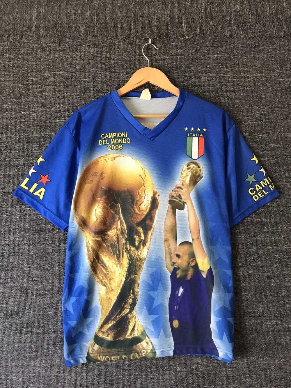 Soccer Jersey × Vintage Vintage Italy 2006 World … - image 1