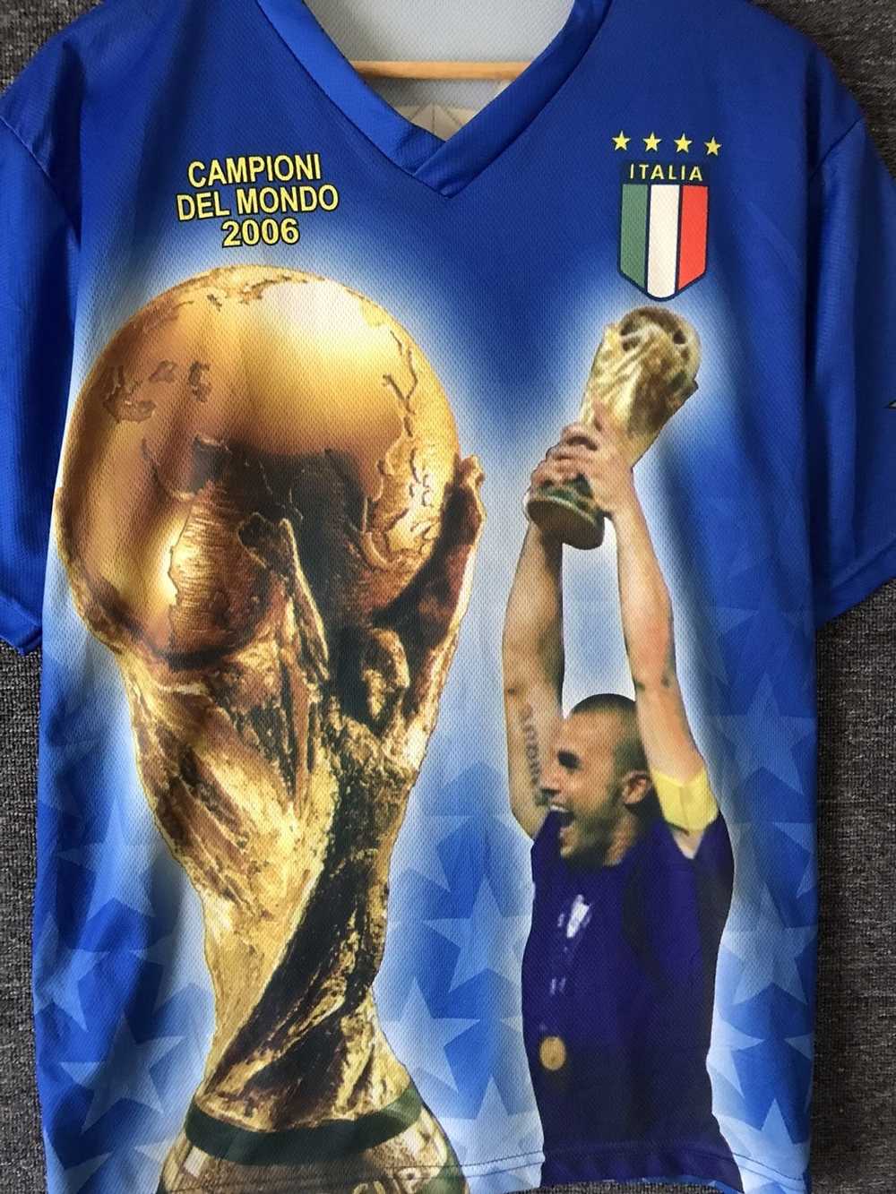 Soccer Jersey × Vintage Vintage Italy 2006 World … - image 5