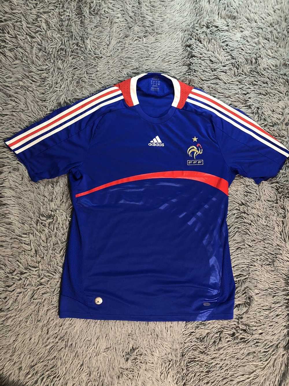 Adidas × Soccer Jersey × Vintage Adidas France Ho… - image 1