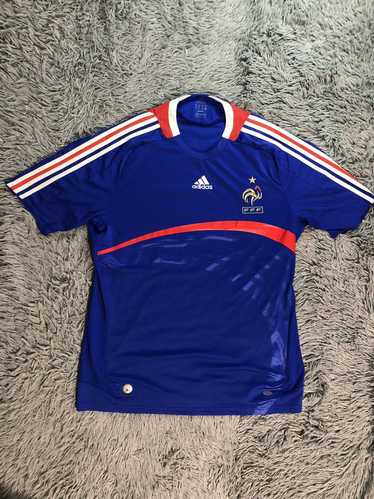 Adidas × Soccer Jersey × Vintage Adidas France Hom