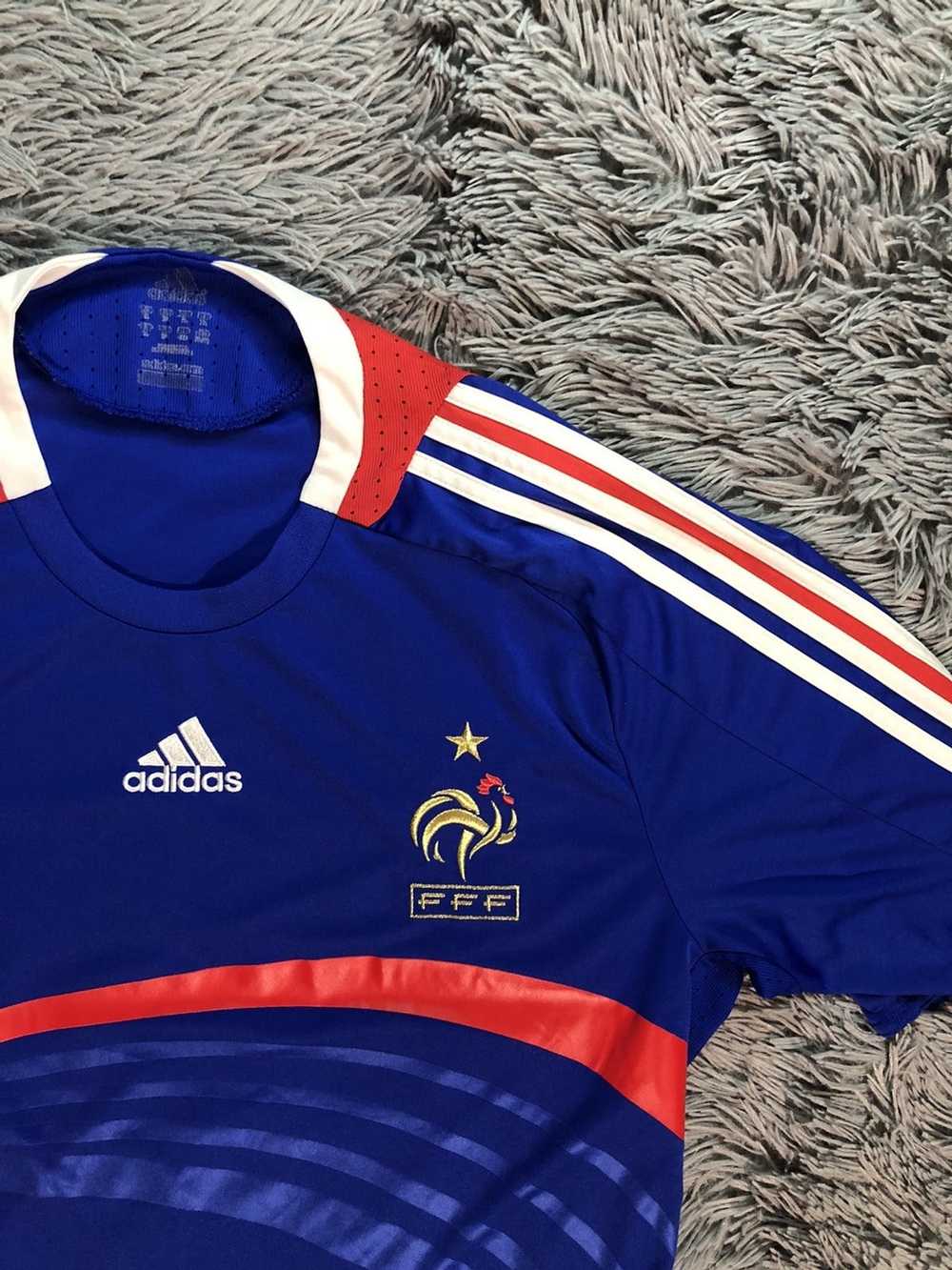 Adidas × Soccer Jersey × Vintage Adidas France Ho… - image 2