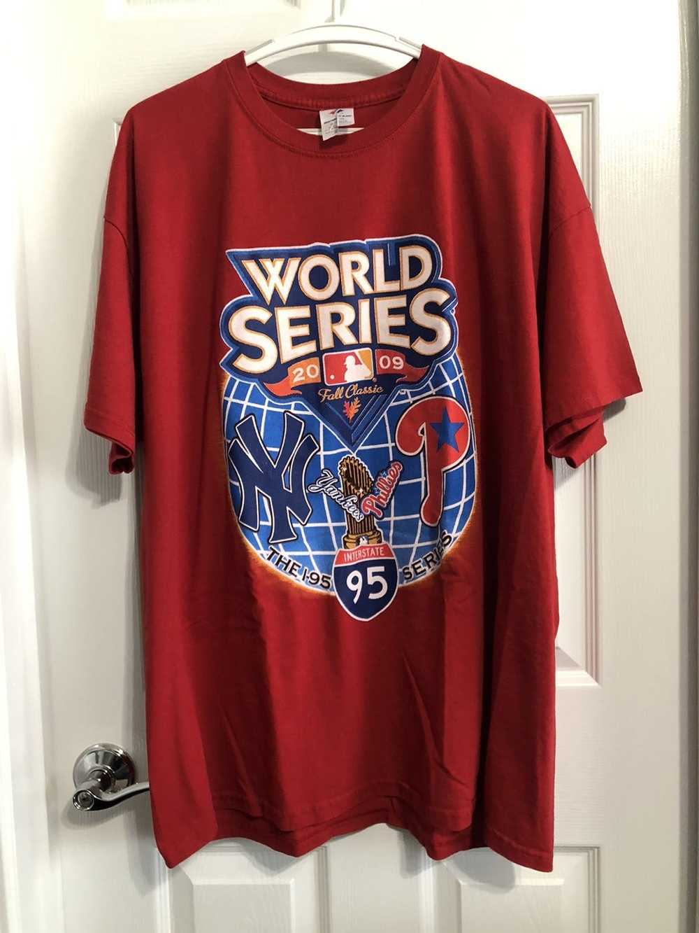 Jerzees NWOT 2009 World Series MLB T-shirt - image 2