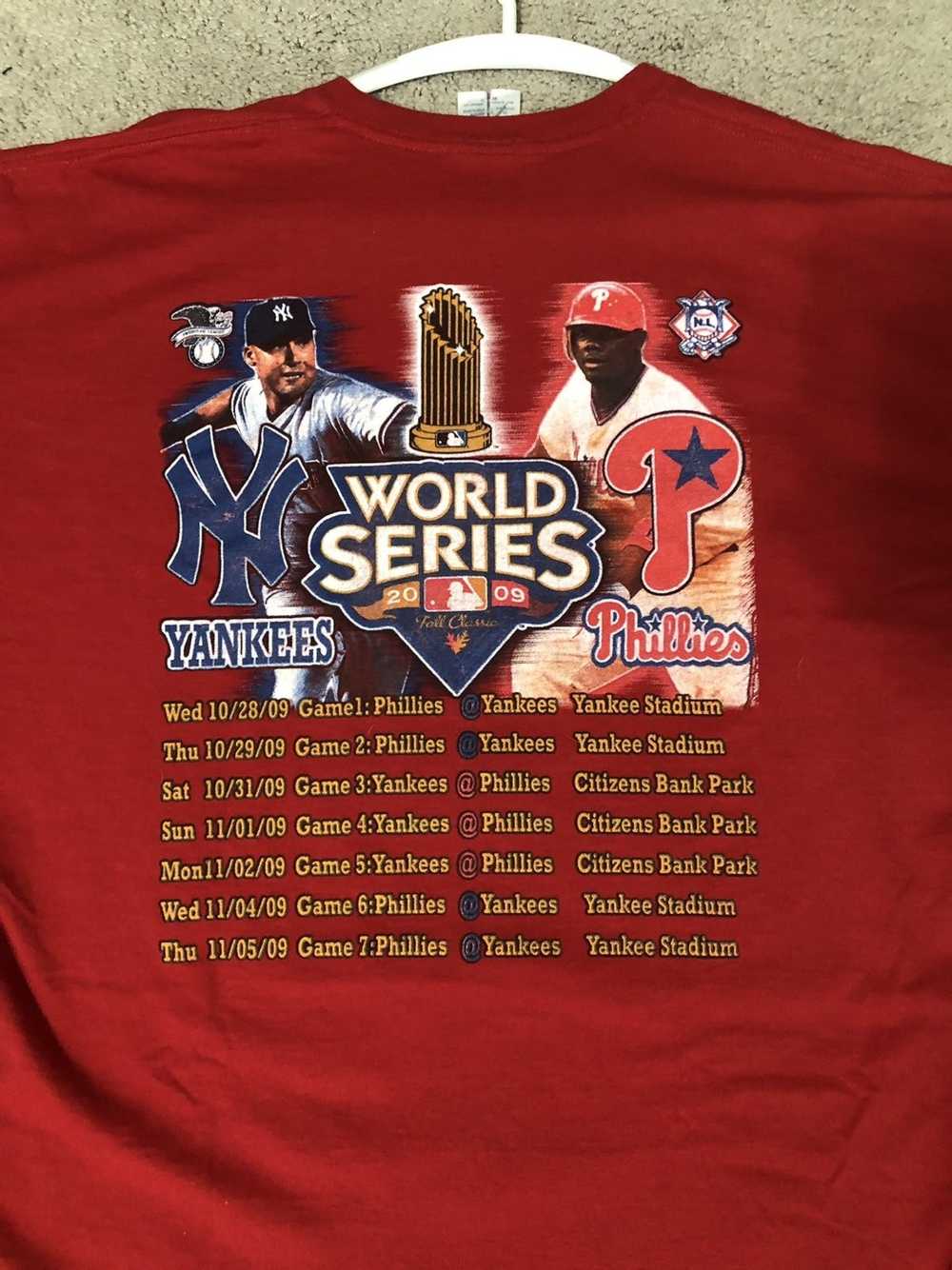 Jerzees NWOT 2009 World Series MLB T-shirt - image 5