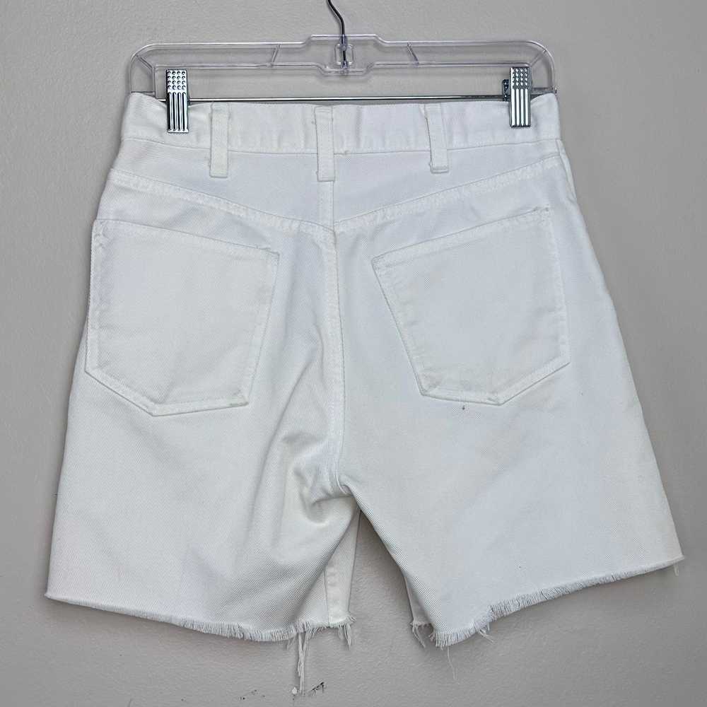 1960s/70s White Denim Cut Off Shorts, Levi’s Sta … - image 2