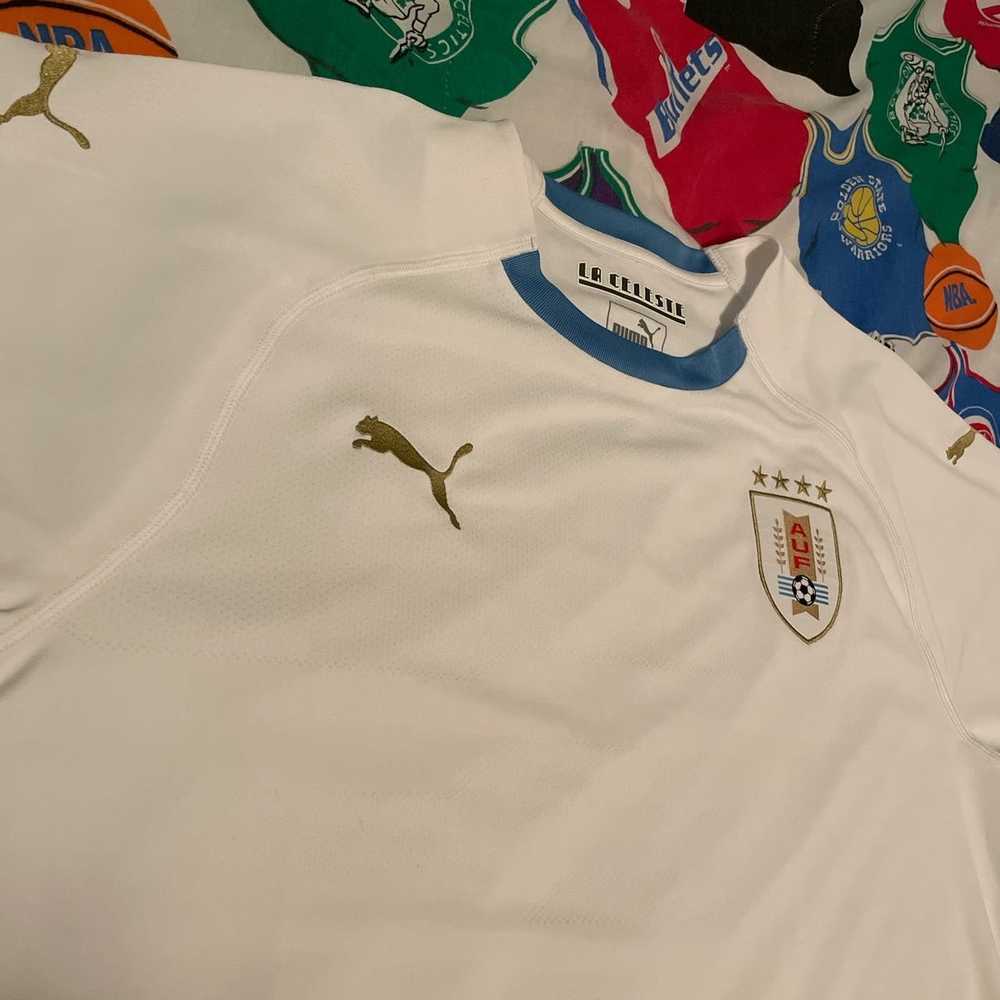 Fifa World Cup × Puma × Soccer Jersey Y2K Uruguay… - image 4
