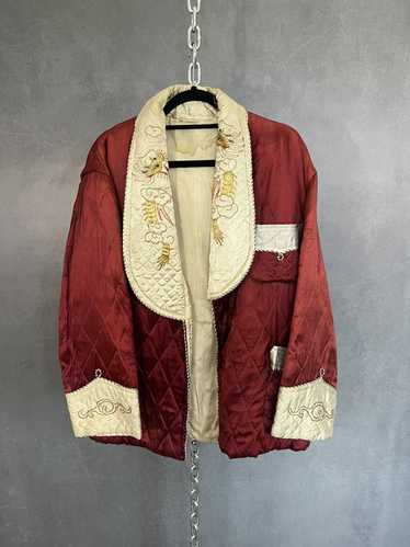 Vintage 50s smoking jacket - Gem