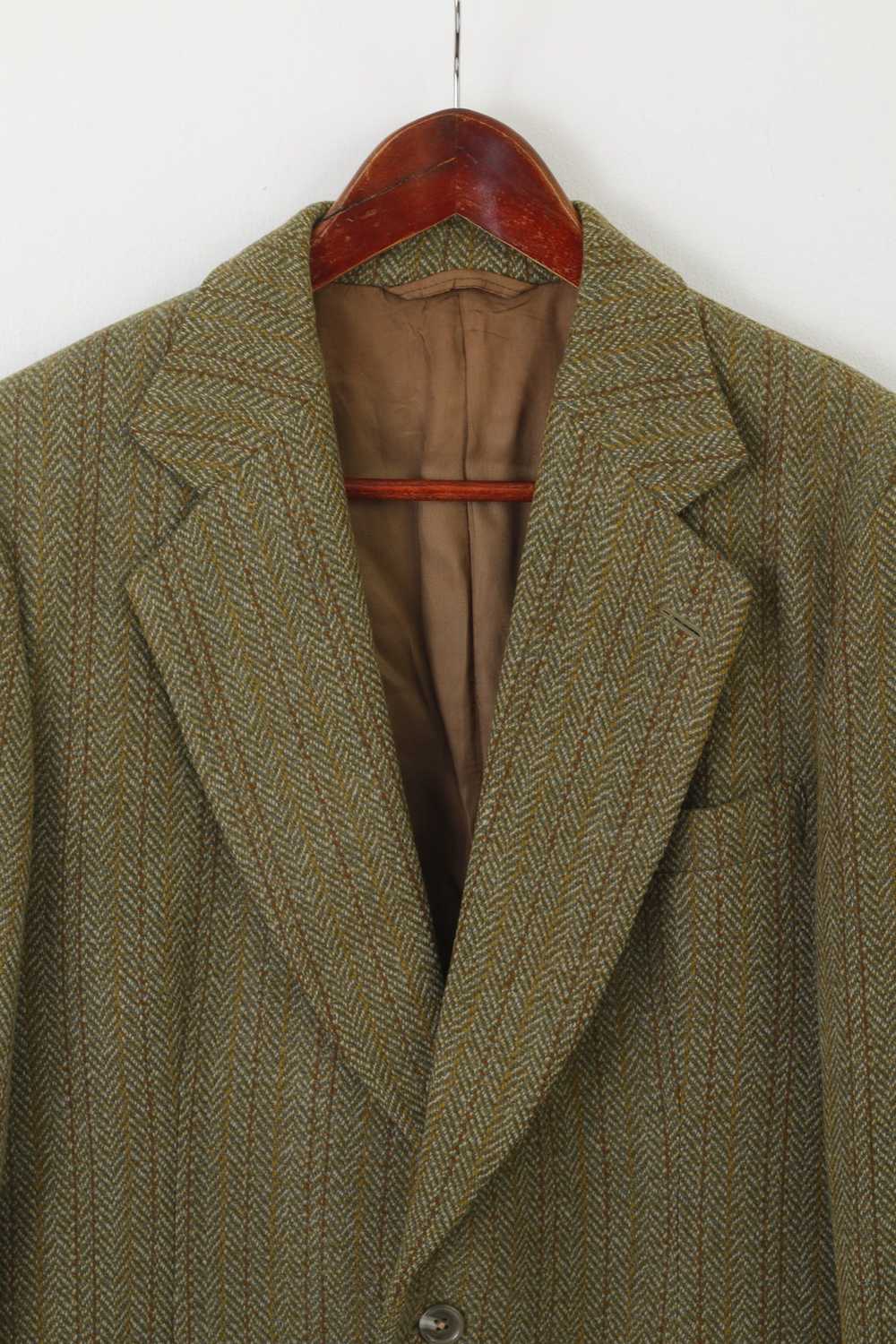 Vintage Dunn & Co Men 100 40 Blazer Green Vintage… - image 2