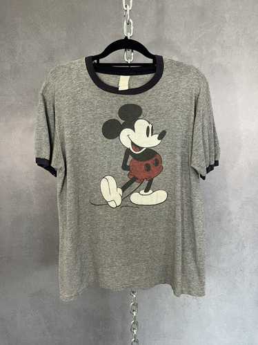 Mickey Mouse Vintage 70s Mickey Mouse ringer shirt