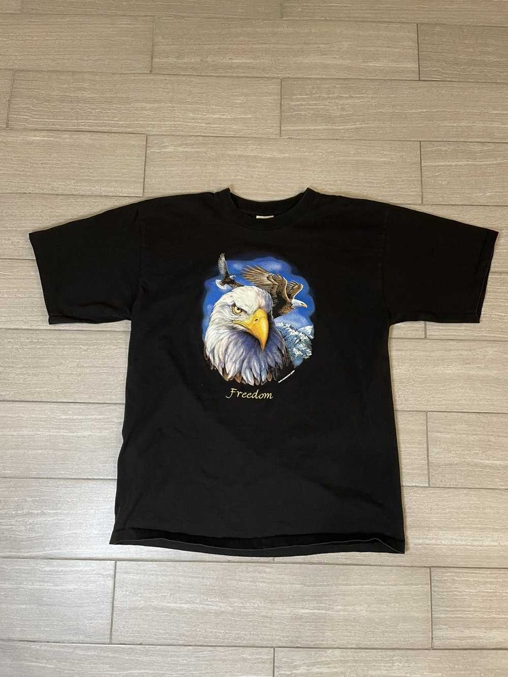 Vintage Freedom Eagle T-Shirt 2001 - image 1