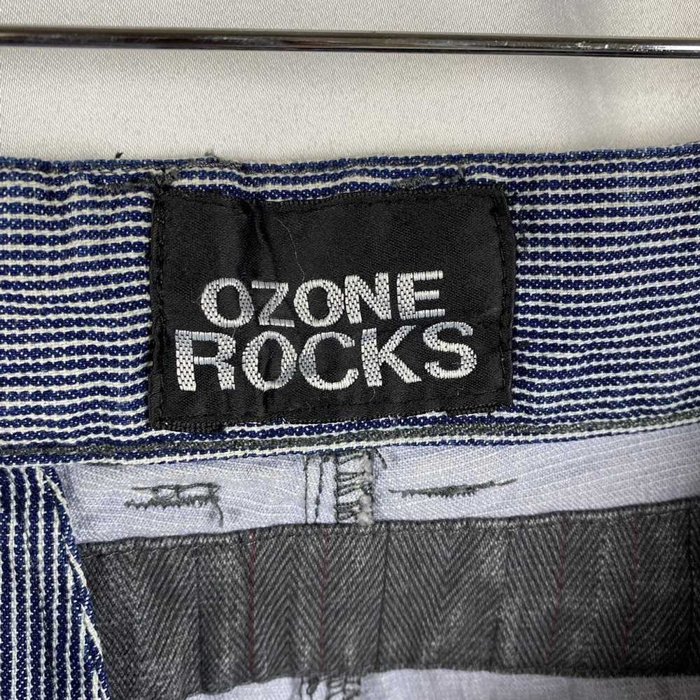 Japanese Brand Ozone Rocks Herringbone Pants - image 9
