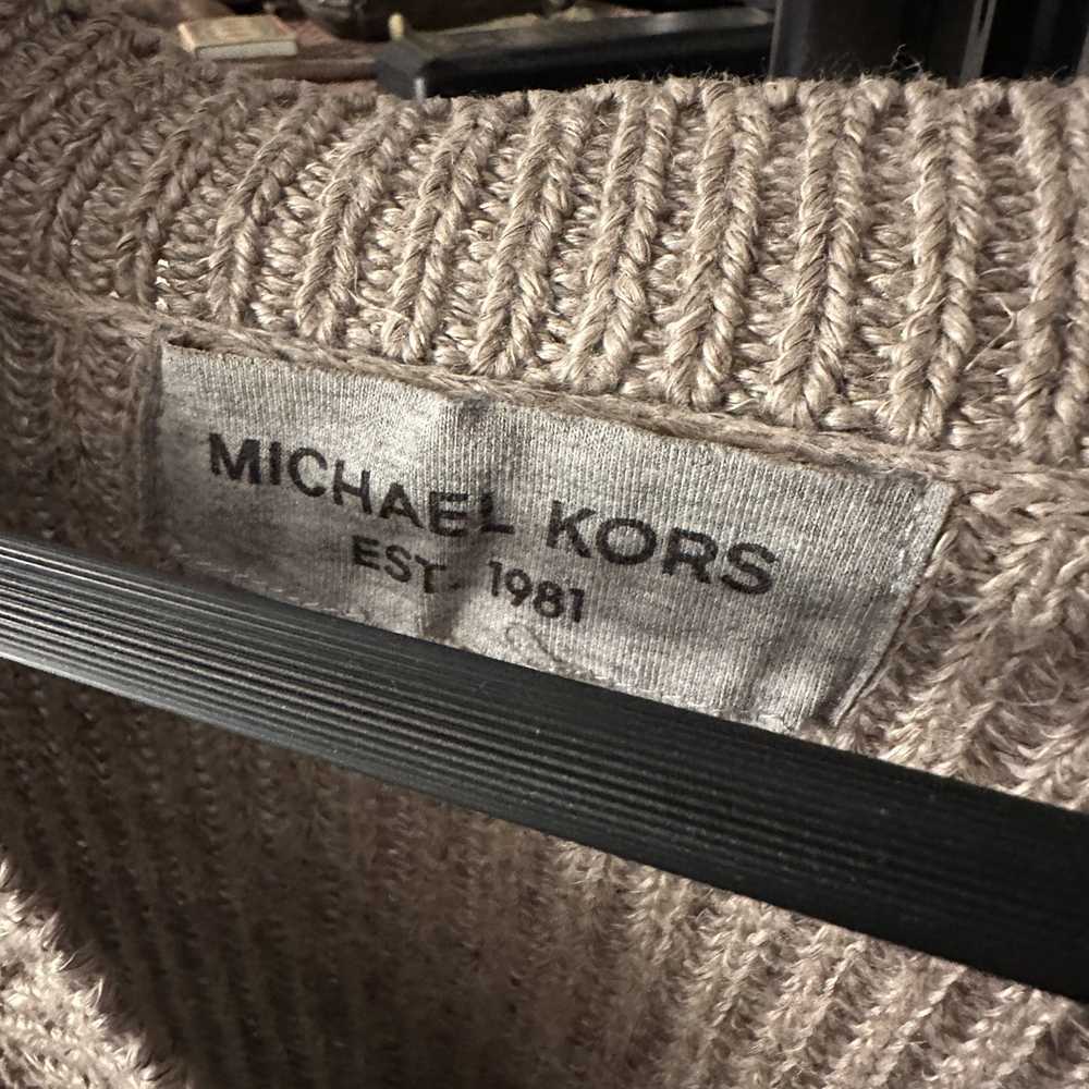 Michael Kors Michael Kors Knit Grey Sweater L - image 2