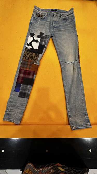Amiri Amiri Art Patch Jeans