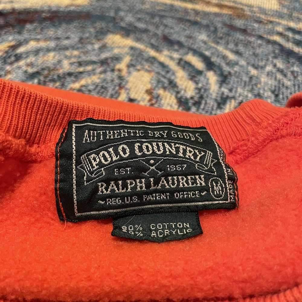 Polo Ralph Lauren × Thrift × Vintage 90’s Blank O… - image 2