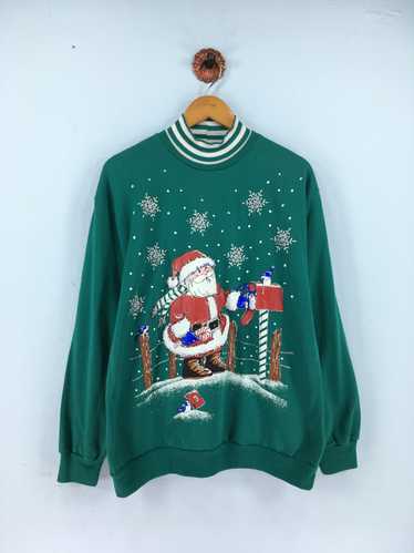 Other × Vintage Holiday Time Christmas Pullover Sw