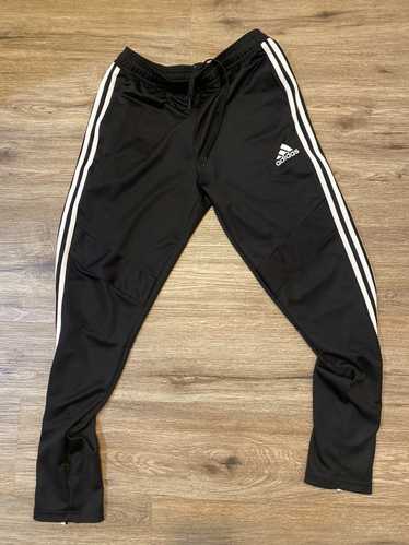 Adidas Tiro 17 Training Pants Womens Sz XS Black w/ White Stripes BS3685 