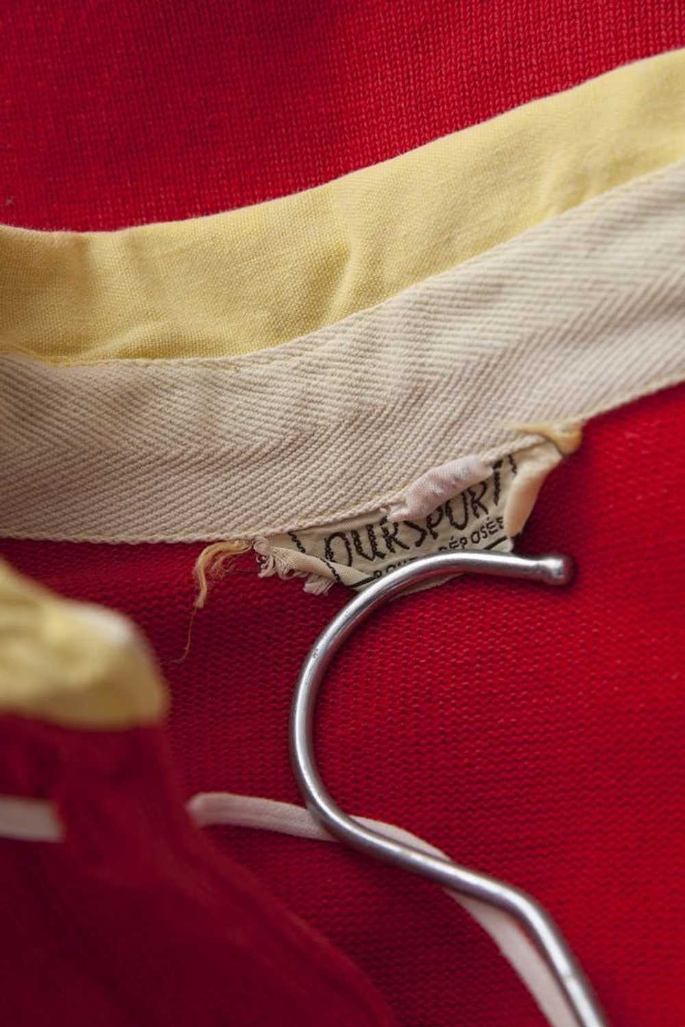 Vintage 1960's French rugby polo shirt - image 5