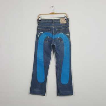 Evisu Japan Custom outlets Daicock Art Short Denim Jeans