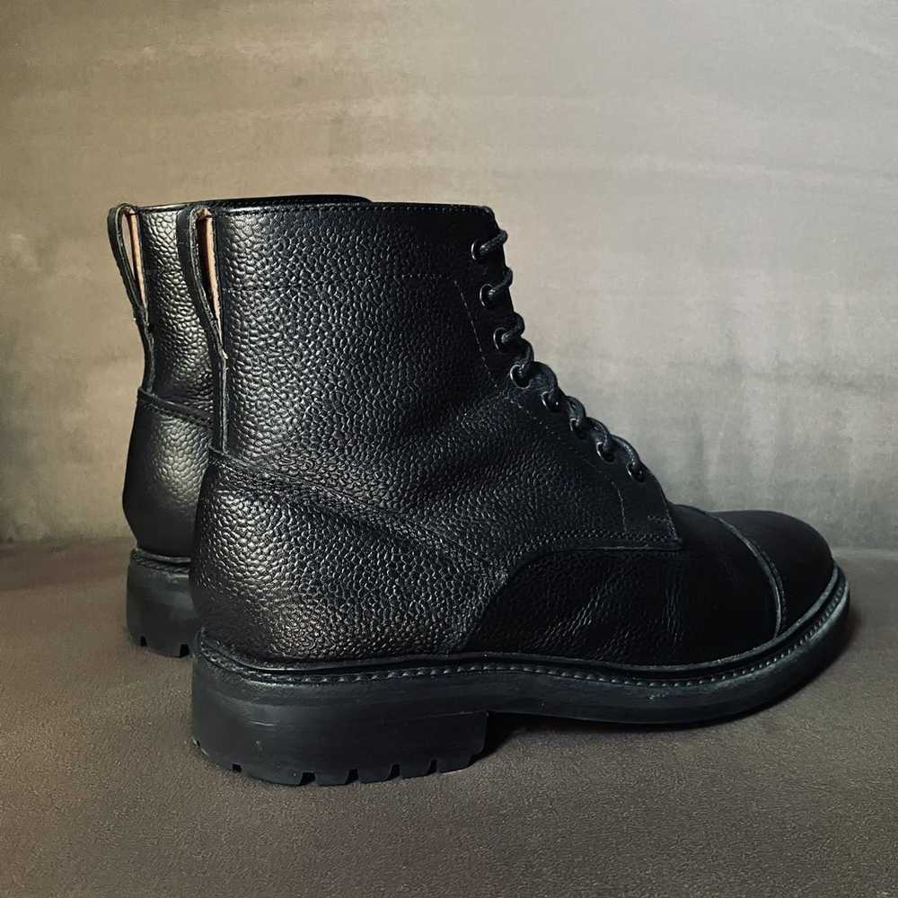 Grenson 🌿Grenson Pebble-Grain Leather Boots Blac… - image 2