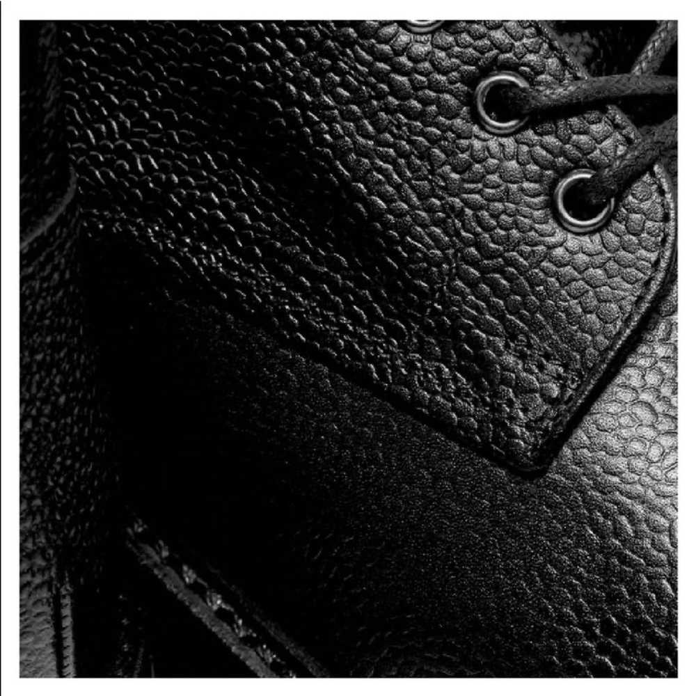 Grenson 🌿Grenson Pebble-Grain Leather Boots Blac… - image 4