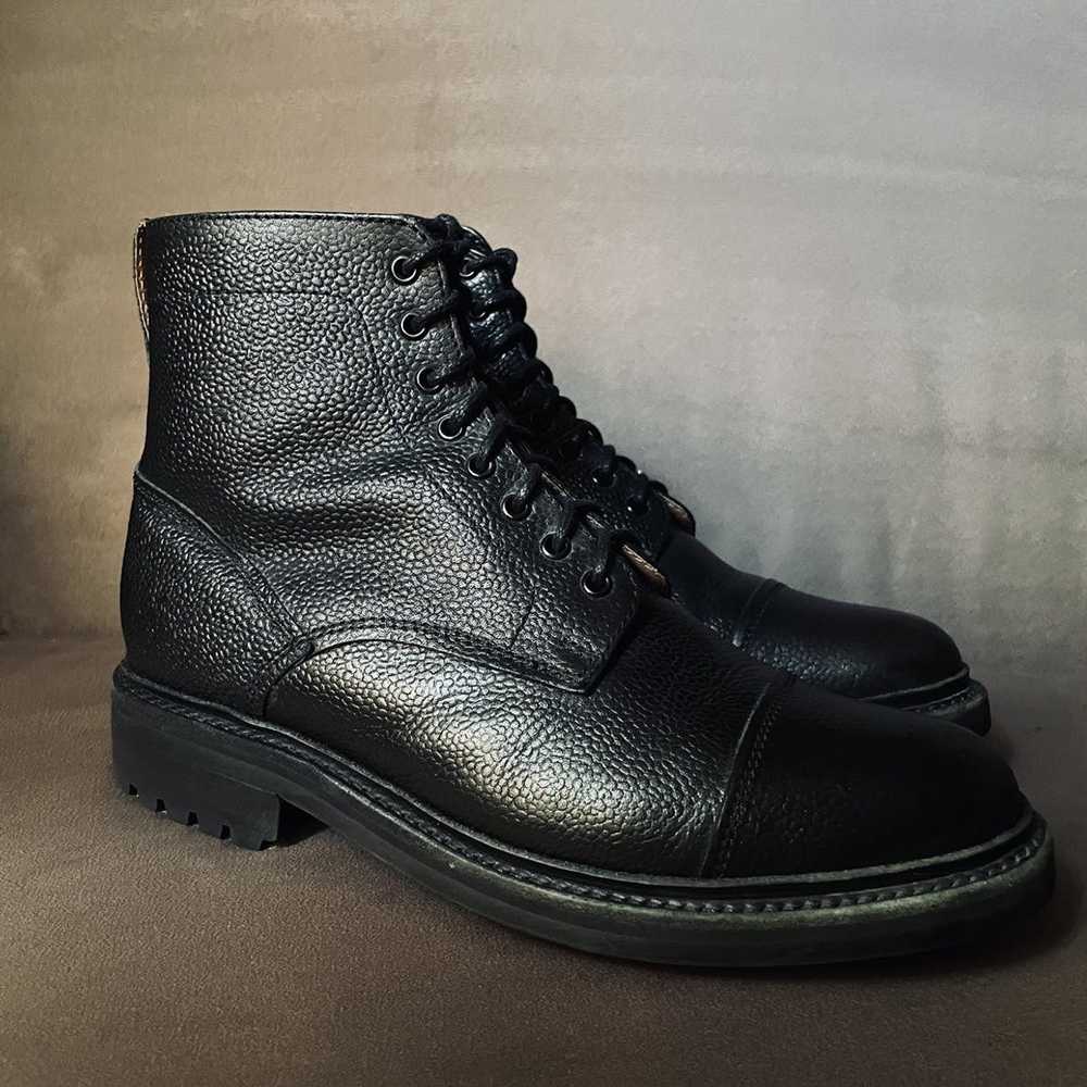 Grenson 🌿Grenson Pebble-Grain Leather Boots Blac… - image 5
