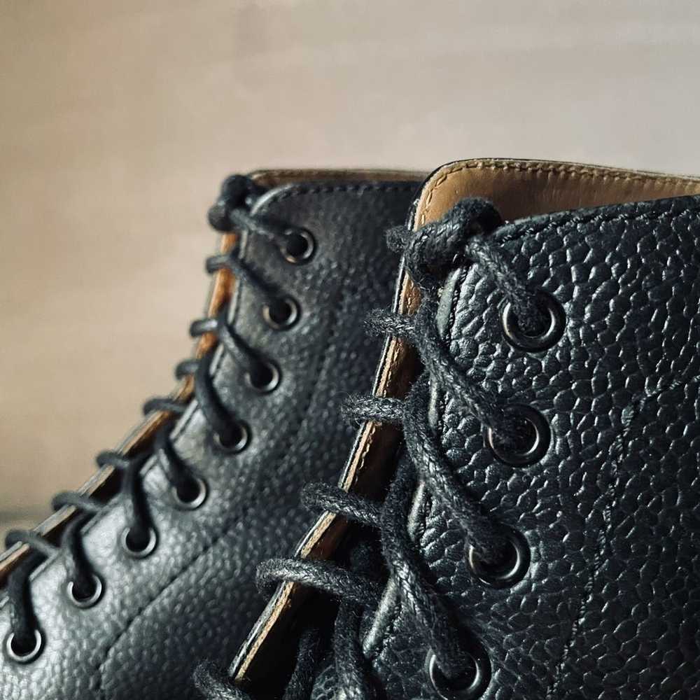 Grenson 🌿Grenson Pebble-Grain Leather Boots Blac… - image 6