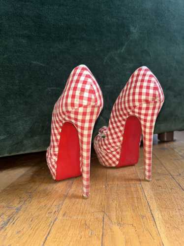 Christian Louboutin Christian Louboutin Gingham Pe