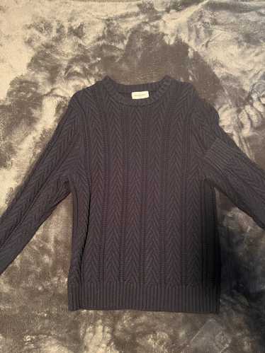 Target Basics Navy Goodfellow Knitted Sweater - image 1