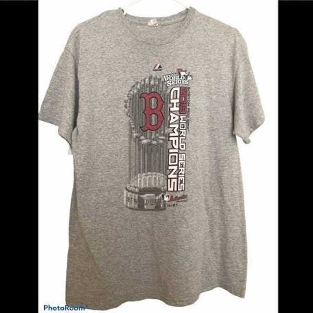 Majestic Vintage 2013 Red Sox World Series T-Shirt - image 1