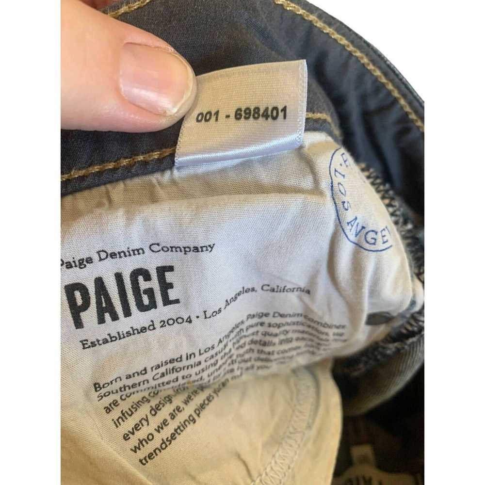 Paige Paige Skyline Straight Denim Jeans Size 30 … - image 6