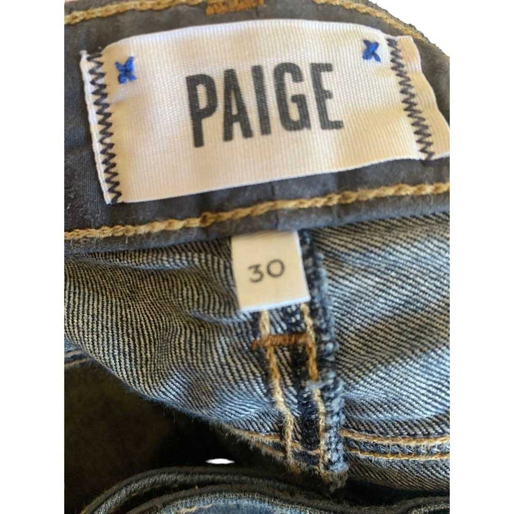 Paige Paige Skyline Straight Denim Jeans Size 30 … - image 8