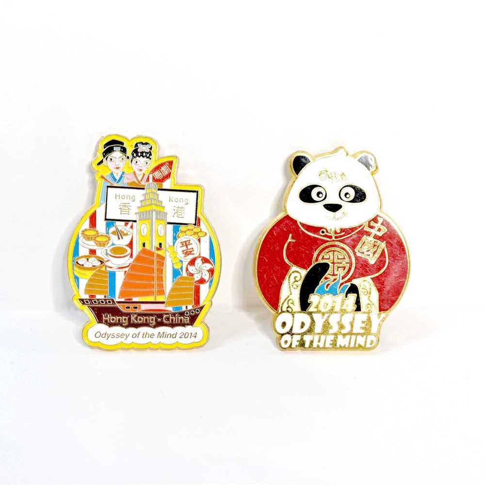 Bundle × Other × Pins 2014 Hong Kong China Pins - image 1