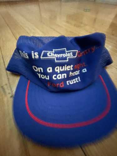 Chevy × Ford × Vintage 80s Chevy Trucker Hat