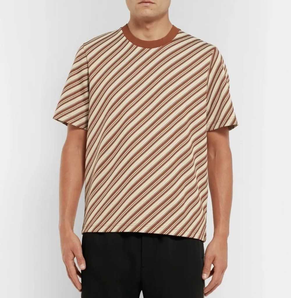 Cmmn Swdn CMMN Sweden - Striped Retro Style T-Shi… - image 1