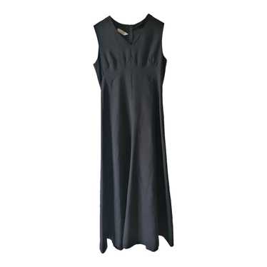 Robe longue 70s - Longue robe noire des années 70… - image 1