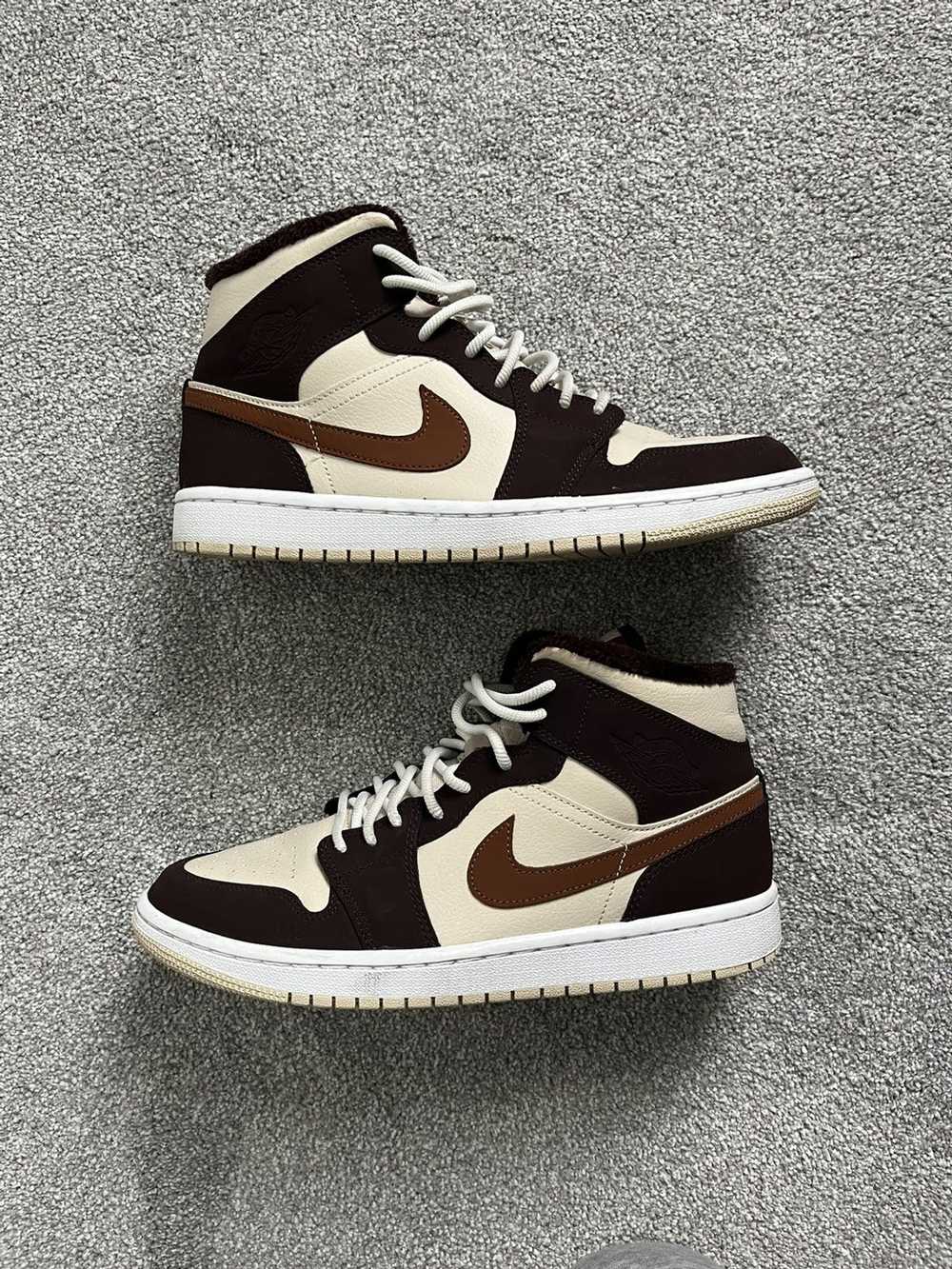 Jordan Brand Wmns Air Jordan 1 Mid SE ‘Cream Dark… - image 1