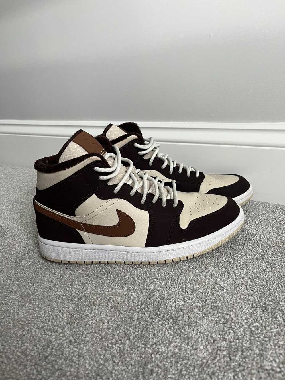 Jordan Brand Wmns Air Jordan 1 Mid SE ‘Cream Dark… - image 3