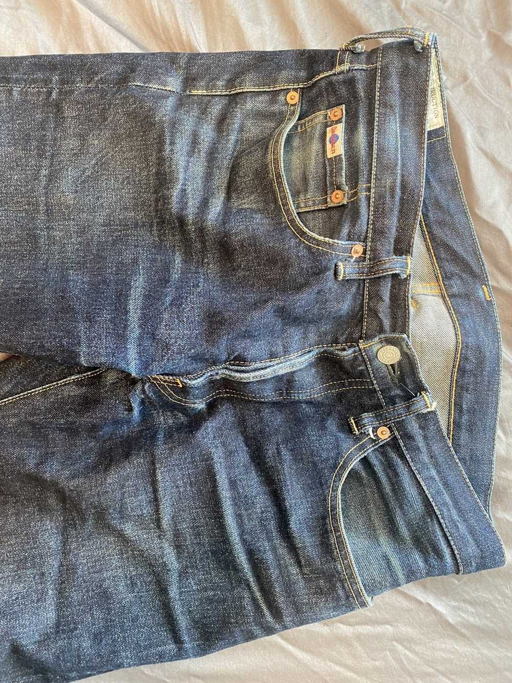 Studio D'Artisan Slim tapered selvedge jeans - image 2