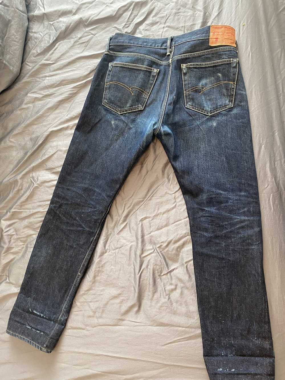 Studio D'Artisan Slim tapered selvedge jeans - image 5